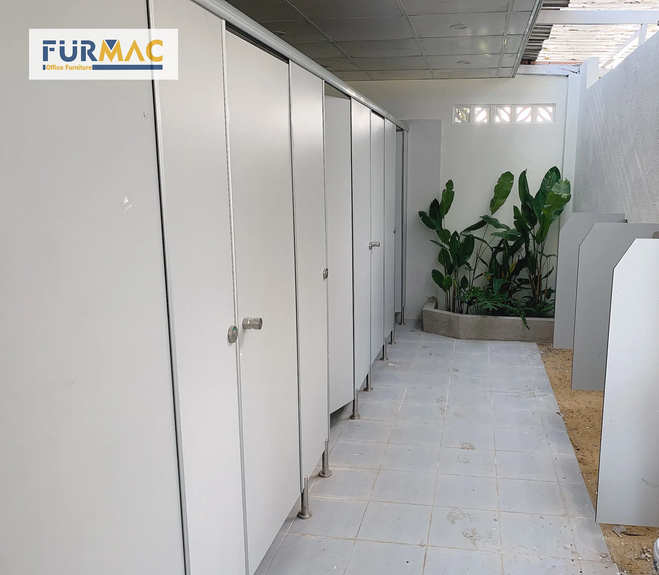 7 loại vật liệu làm vách ngăn vệ sinh hiện nay