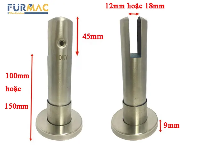 Chiều cao vách vệ sinh Composite tiêu chuẩn