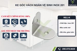 Ke góc vách ngăn vệ sinh reli-k