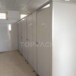 Thi công 400m2 vách ngăn vệ sinh compact cho công ty PST VINA