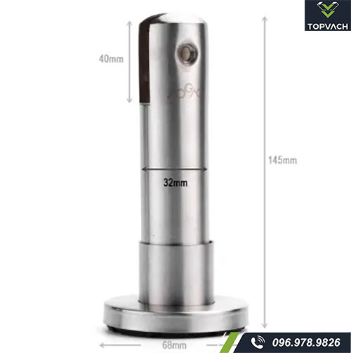 kích thước chân vách ngăn vệ sinh aogao 08 series sliver