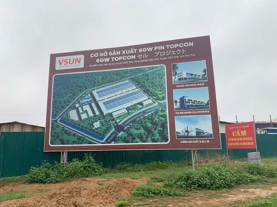 Lắp đặt 700m2 vách ngăn vệ sinh cho nhà máy Vsun Vina