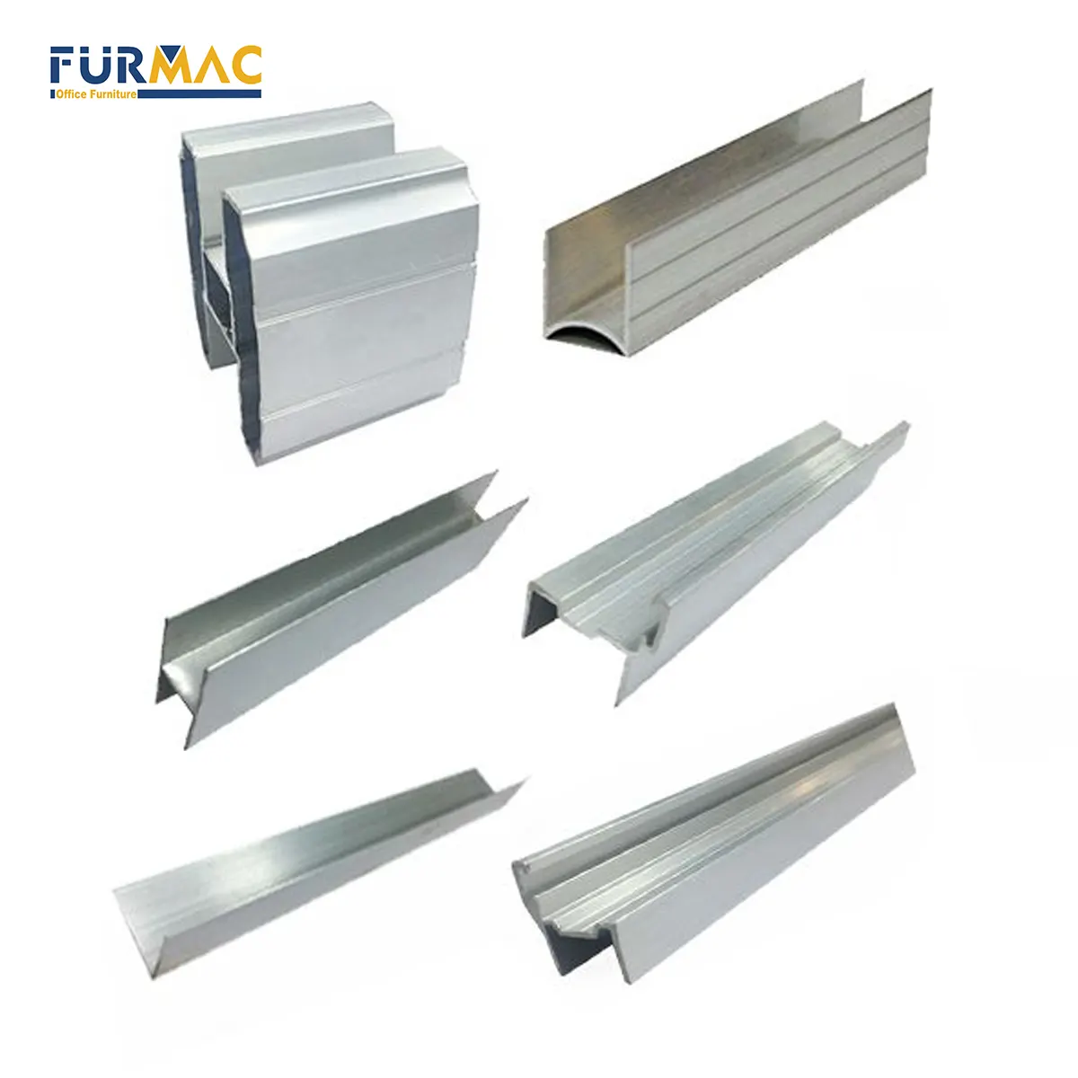 Phụ kiện vách ngăn vệ sinh nhôm định hình