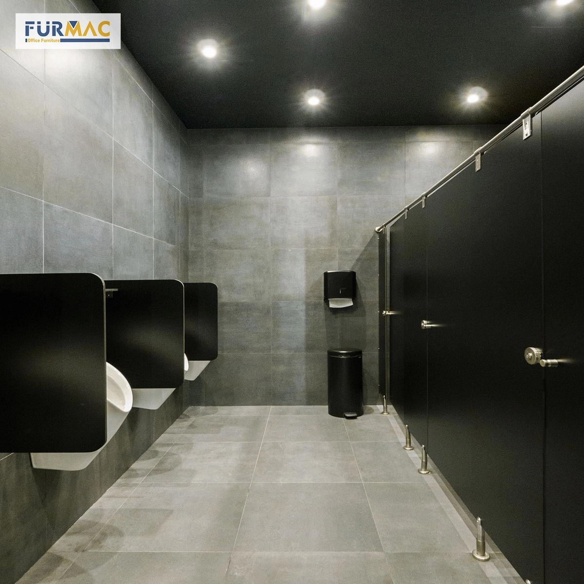 Vách ngăn vệ sinh Compact TOKY - bảo hành 24 tháng